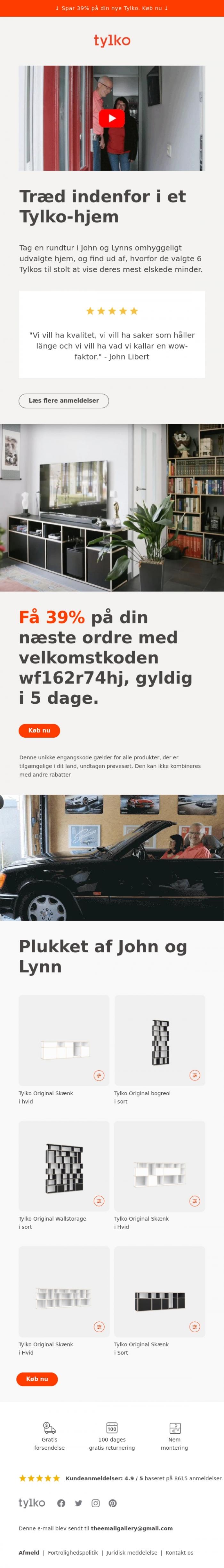 Email Design Inspiration from Tylko, See inside a Tylko-filled home