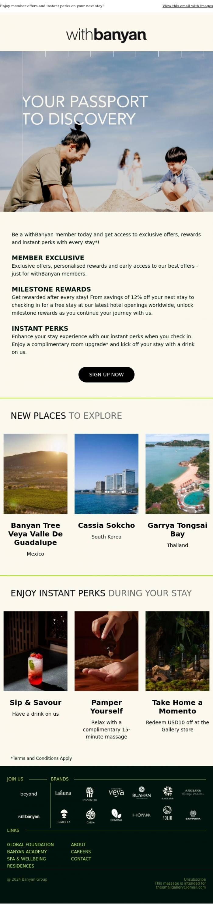 Email Design Inspiration from Banyan Group, Have you joined withBanyan yet?