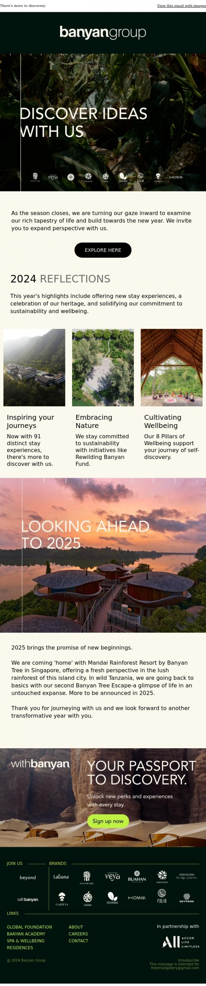 Email Design Inspiration from Banyan Group, What's next for you?