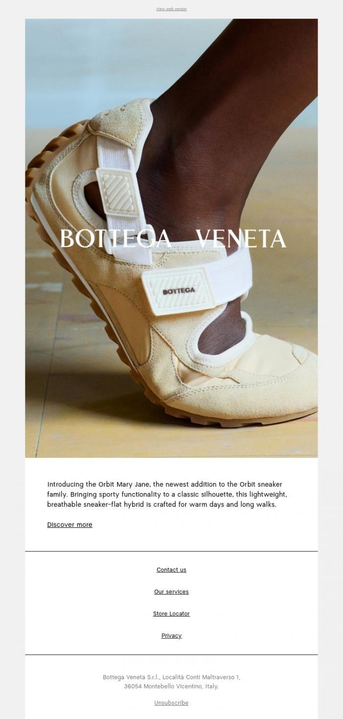 Email Design Inspiration from Bottega Veneta, Orbit