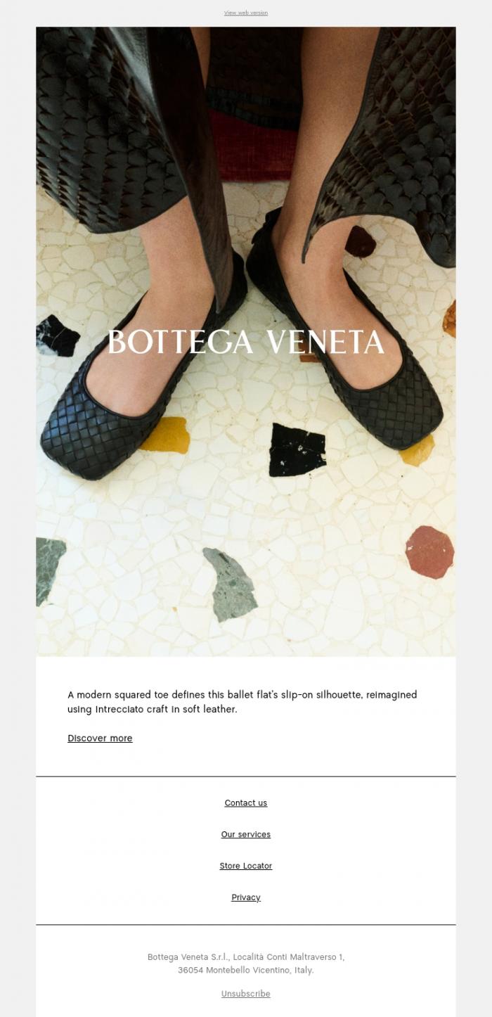 Email Design Inspiration from Bottega Veneta, Charlotte