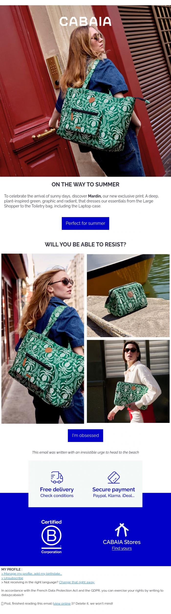 Email Design Inspiration from CABAIA, [New] Stopover in Mardin
