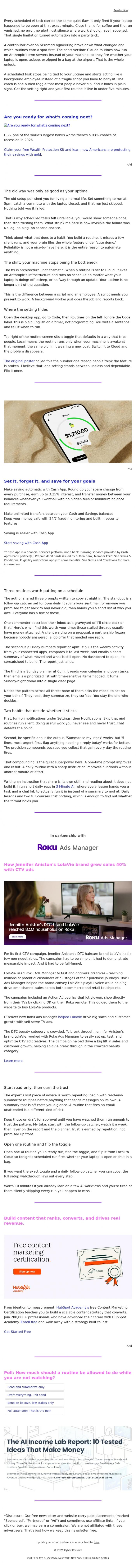 Email Design Inspiration from Captain YAR, 🏴&zwj;☠️ One toggle: Local versus Cloud