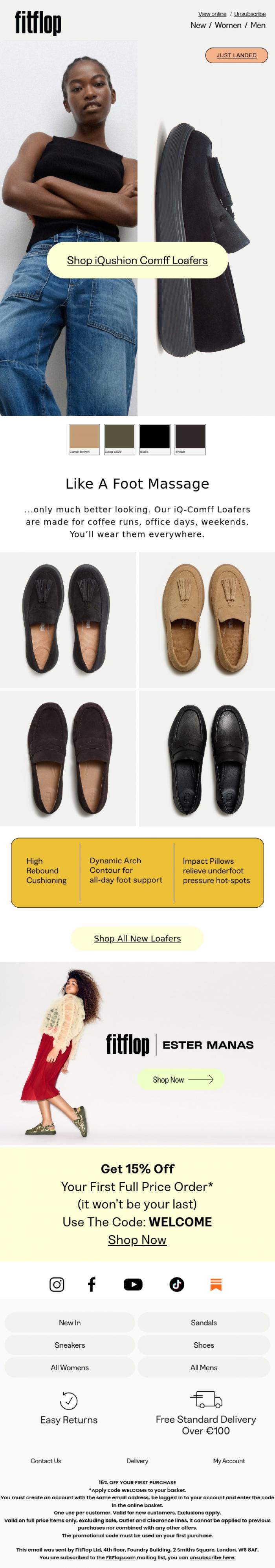 Email Design Inspiration from FitFlop, The Loafers You'll Reach For Every. Single. Day...⭐️