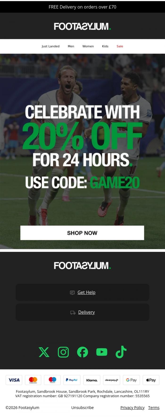 Email Design Inspiration from Footasylum, We're not done yet!