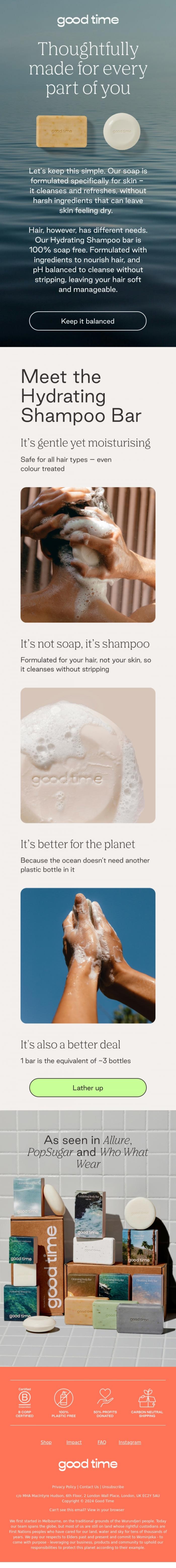 Email Design Inspiration from Good Time, Did you know...