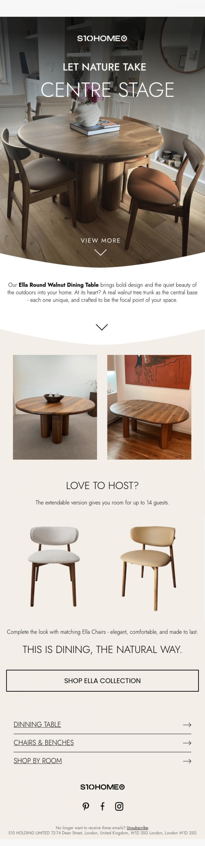 Email Design Inspiration from Natalie at S10Home, Bring the Forest Home with Ella 🌳