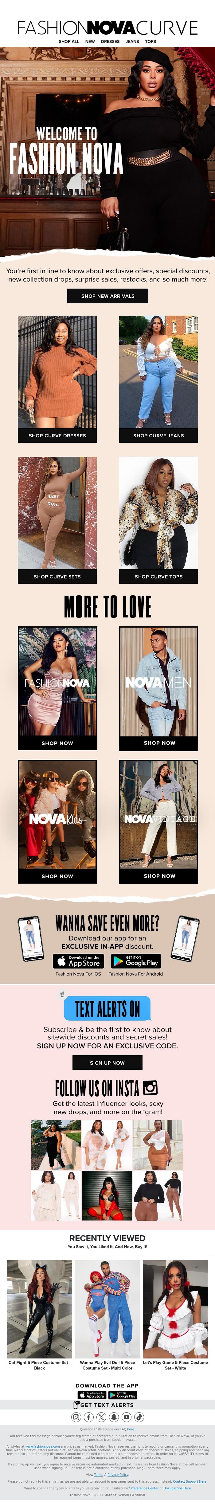 Email Design Inspiration from NovaKIDS, You're NovaFam Now 😍🙌