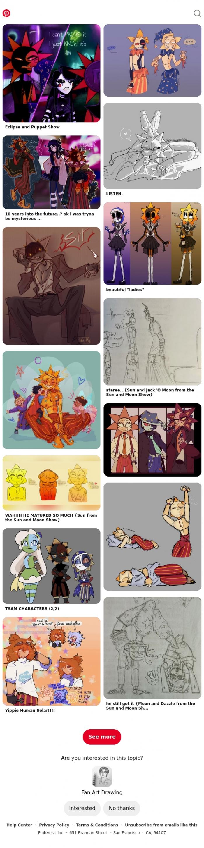 Email Design Inspiration from Pinterest, Fan Art Drawing for Iris