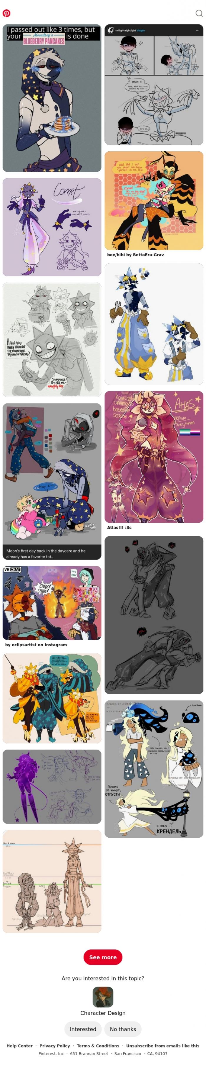 Email Design Inspiration from Pinterest, Fantasy Character Design