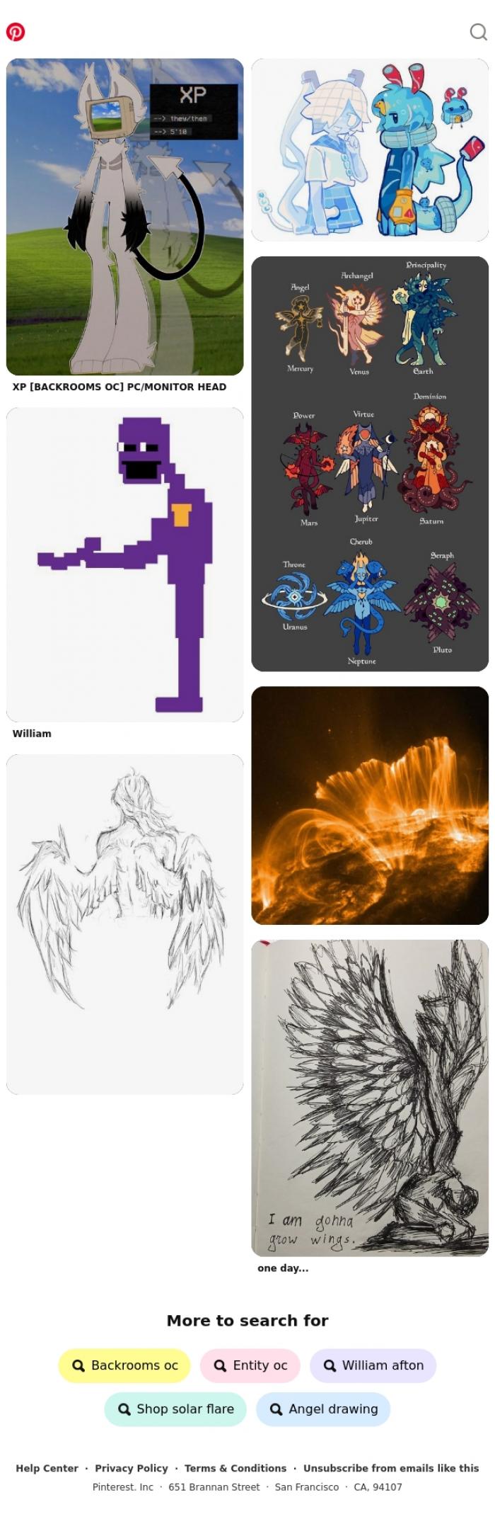 Email Design Inspiration from Pinterest, Backrooms Oc, Entity Oc and more ideas to search for