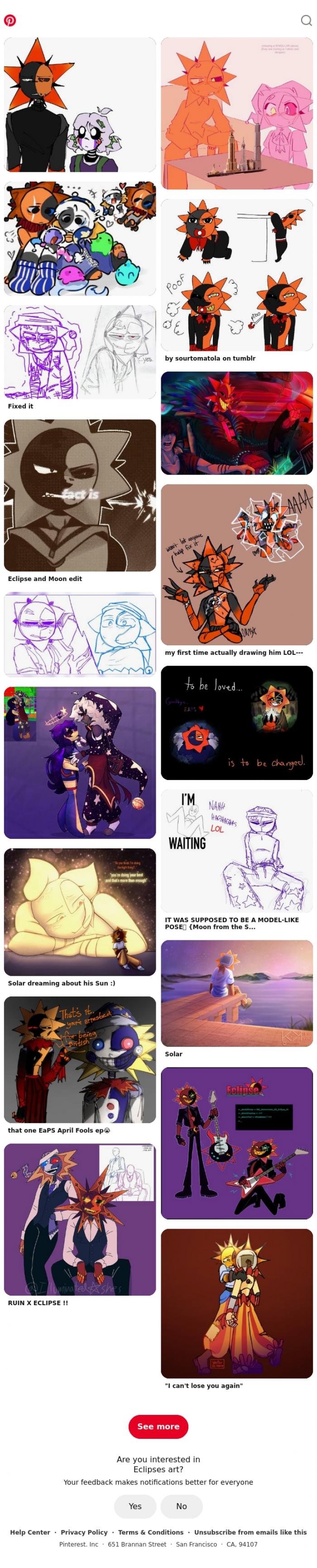 Email Design Inspiration from Pinterest, Anime and Manga Art