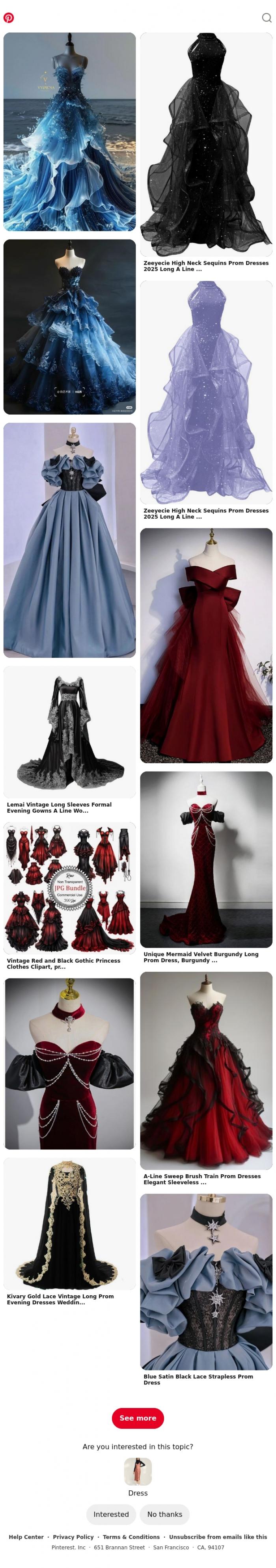 Email Design Inspiration from Pinterest, Dress for you