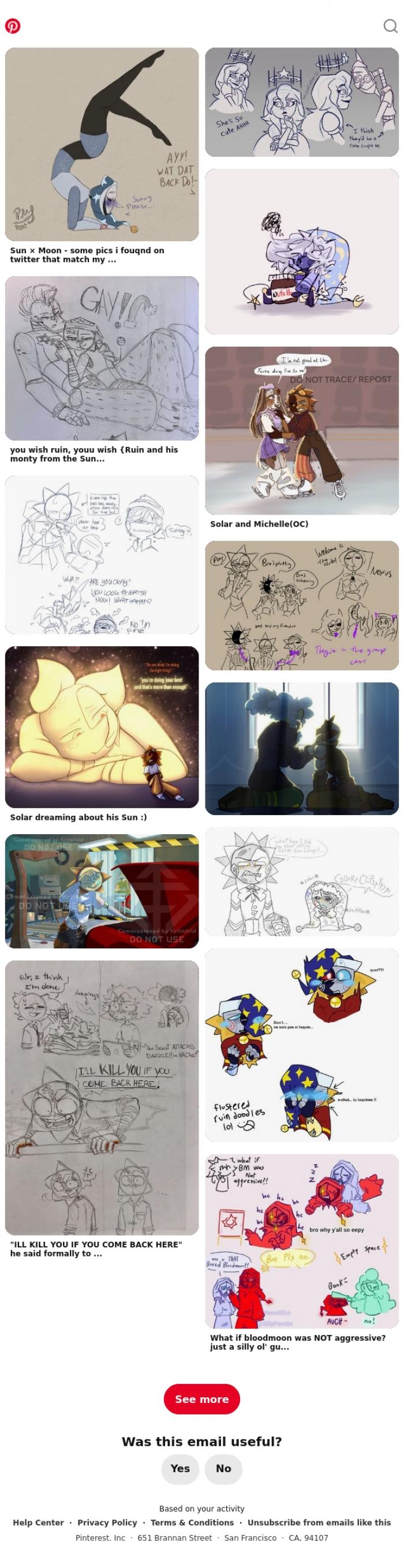 Email Design Inspiration from Pinterest, Iris, you'll love these