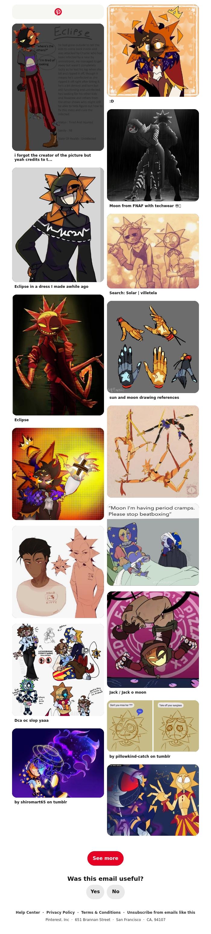 Email Design Inspiration from Pinterest, This was meant for you