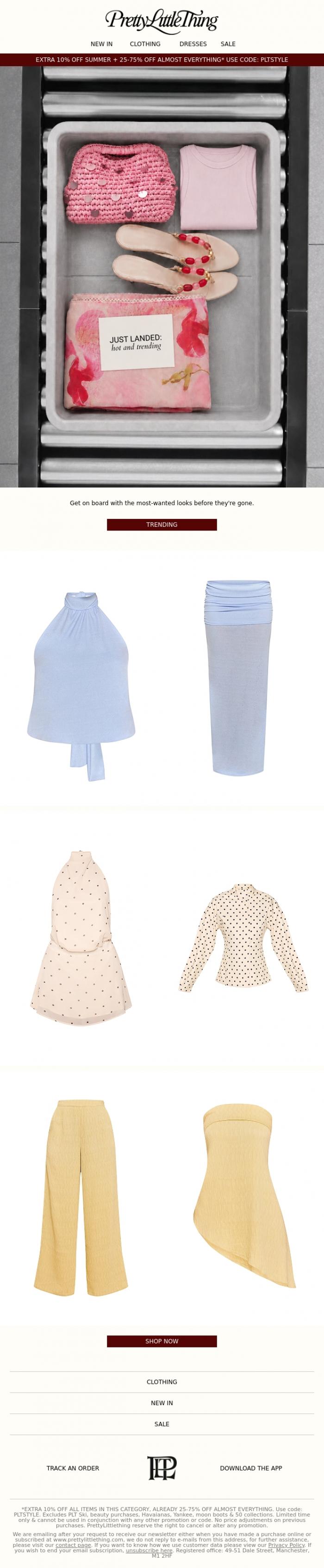 Email Design Inspiration from PrettyLittleThing, Viral for a reason