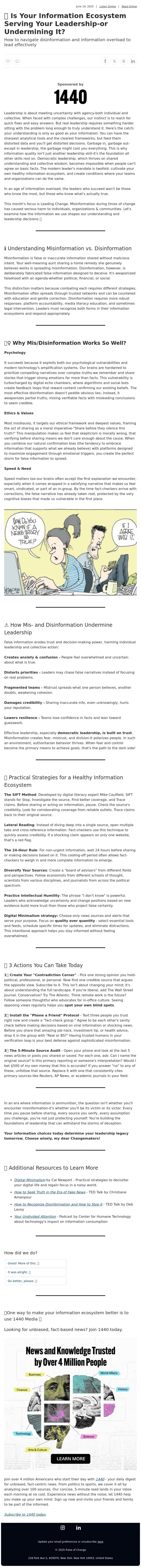Email Design Inspiration from Pulse of Change, 🦋 Don't Let Garbage In!