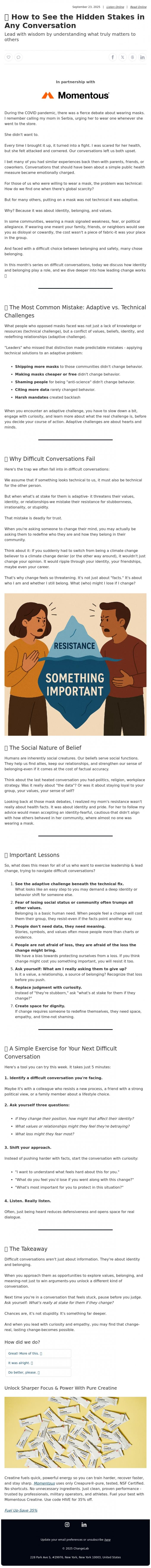 Email Design Inspiration from Pulse of Change, 🦋 You're Arguing All Wrong - Here's the Reason Why