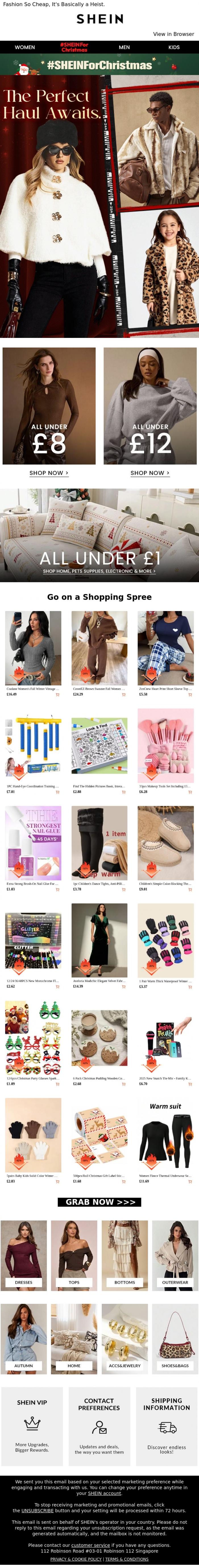 Email Design Inspiration from SHEIN, Steal the Style, Keep the Cash