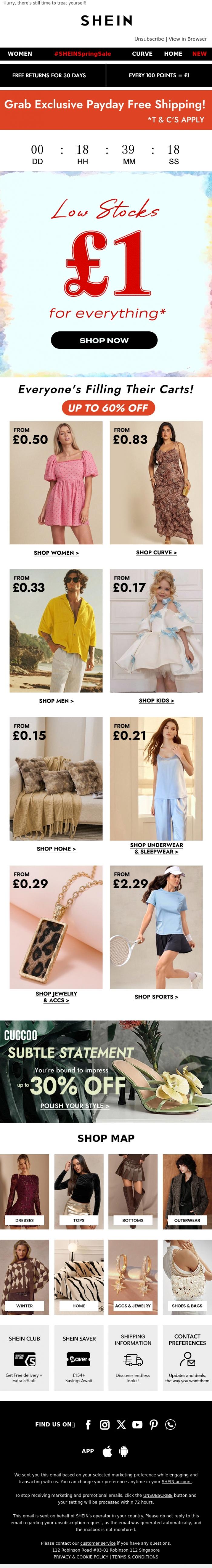 Email Design Inspiration from SHEIN, theemailgallery. Please Accept it ASAP!