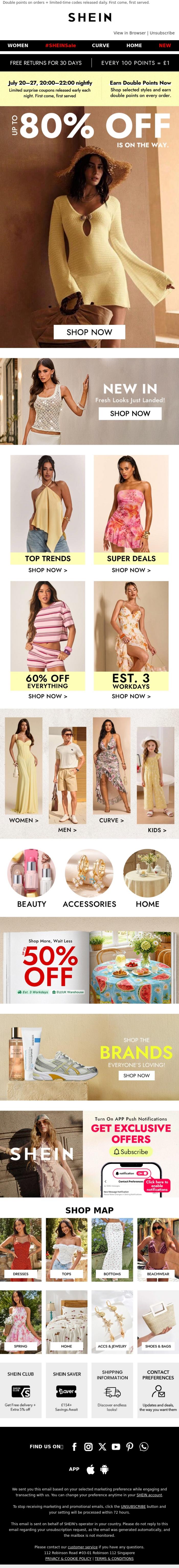 Email Design Inspiration from SHEIN, theemailgallery, Your Payday Preview Is Here 👀