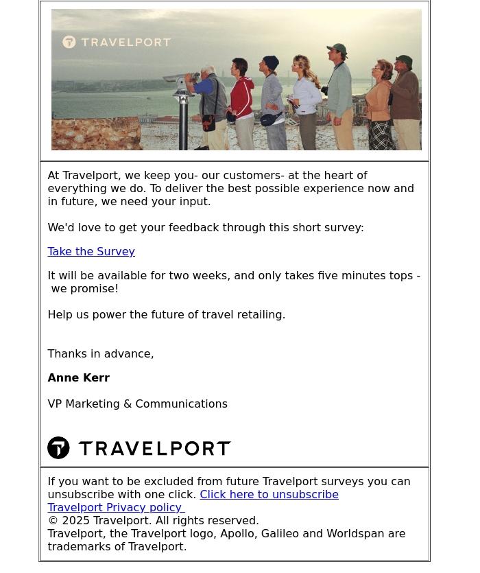 Email Design Inspiration from The Customer Insights Team, Last Chance: How are we doing?
